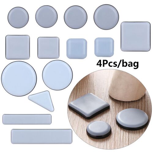 4pcs/set Self-Adhesive Table Chair Leg Bumper Sticker Pad跨