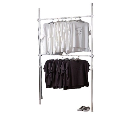 Top Drying Rack Coat Rack Floor Space-saving Retractable Clo