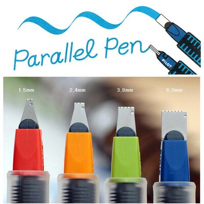 japan pilot Art font parallel fountain pen Art creation pain