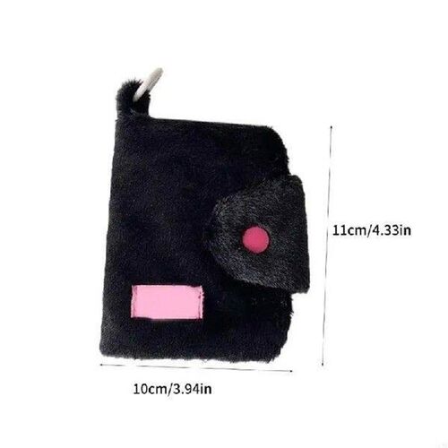 F19B Portable Sturdy Plush Wallet for Easy Stoage Solution