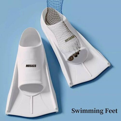 Swimming Flippers Men Women Freestyle Breaststroke Special C