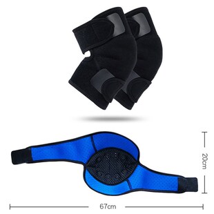 1Pair BYEPAIN Adjustable Tourmaline Self Heating Knee Brace