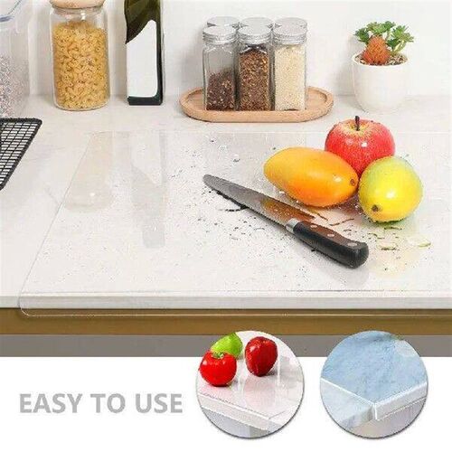 Acrylic Cutting Board 425x325mm Transparent 5mm Safe Sturdy