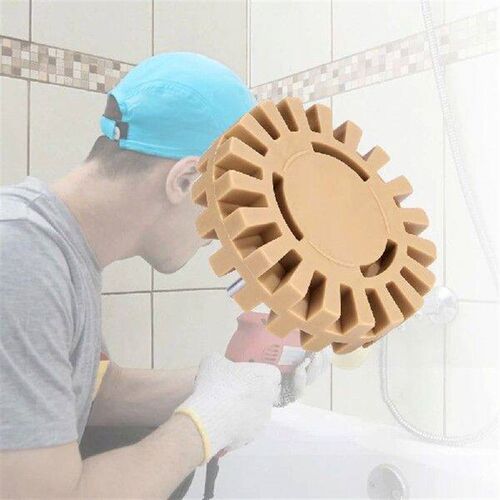 4inch Decal Remover Eraser Wheel with Drill Adapter Rubber