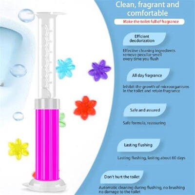 Toilet Cleaning Gel Toilet Deodorant Air Freshener Needle