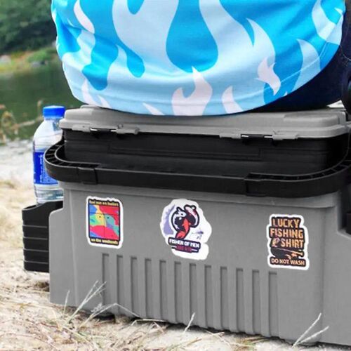 Tackle Box Large Tacklebox Container Dual Layer Fishing Acce
