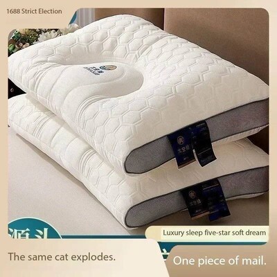 Newly designed Space pillow 3D ergonomic neck pillow anti-pi