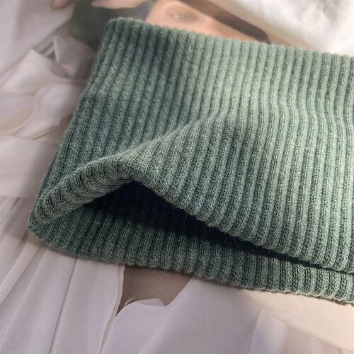Women Knitted Headband Solid Color Cotton Wide Turban Twiste