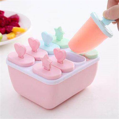 DIY Square Ice Cube Popsicle Mold for Making Ice Pops, Ice C