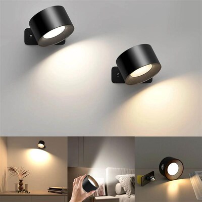 LED Wall Sconces light, 3 Brightness Levels 3 Color Modes Wa