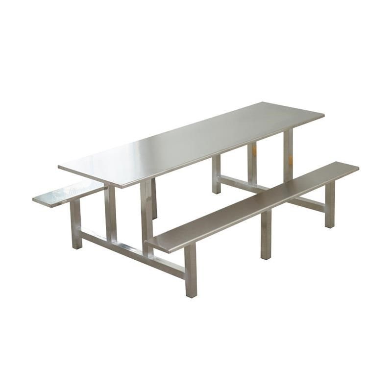 学生学校不锈钢食堂餐桌椅人人8人员工地连体快餐桌椅定制,住宅家具,不锈钢/PVC餐桌,淘宝优惠券,粉丝福利购,淘宝优惠卷