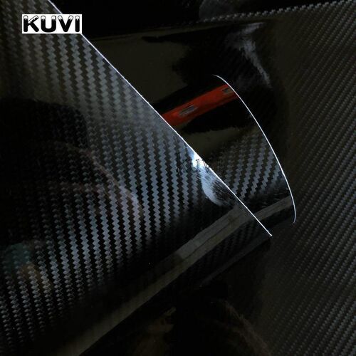 152CM PVC 5D Carbon Fiber Vinyl Foil Film Car Wrap Roll Sti