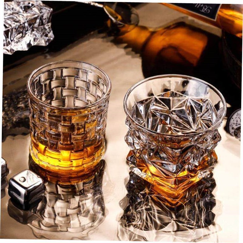 lead-free wine whiskey glass home beer glass cup set europea图片
