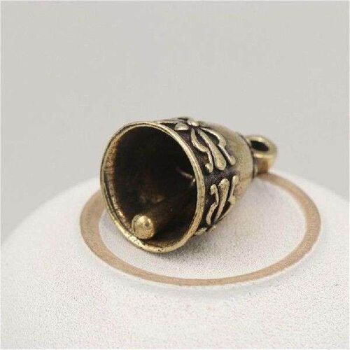 ell Pendant Jingle ell rass Vintage Keyring for your