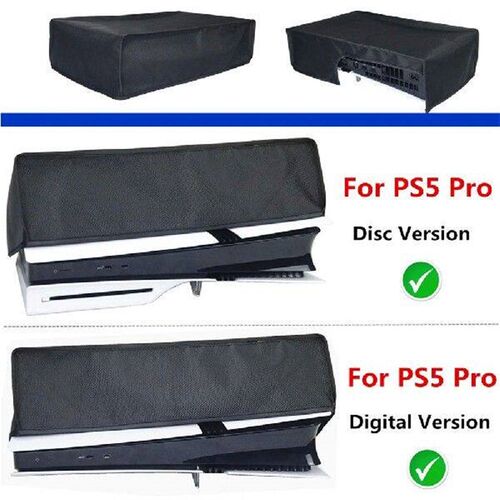Horizontal Dust Cover for PS5 Pro 2024 Console Digital/Disc