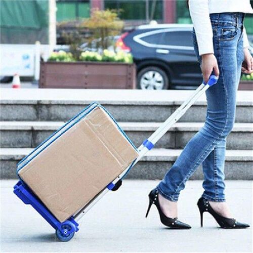 Heavy Duty Foldable Hand Sack Wheel Trolley Folding Truck