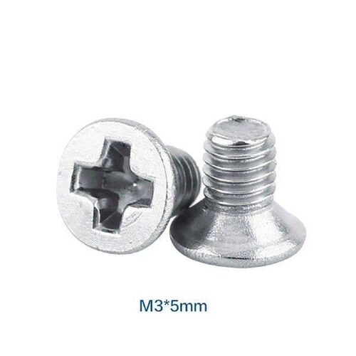 100Pcs Stainless Steel Countersunk Head Screws M3 Sizes