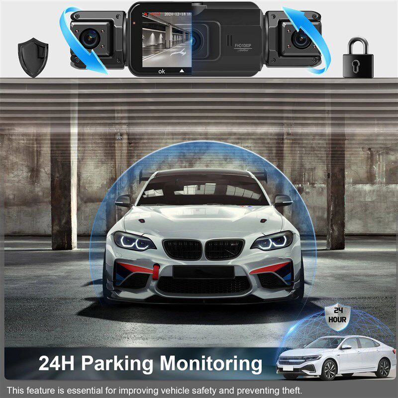 Dashcam 4 Channel Voice Recording Video Recorder Black Box 1 - 实物图