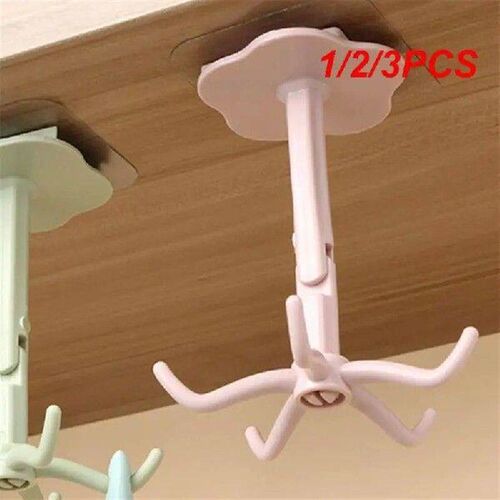 1/2/3PCS 5-claw Hook Multifunctional 360  Rotating Save