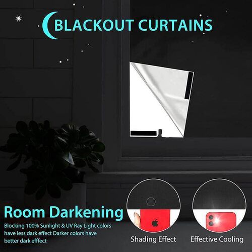 Blackout Curtains Portable Window Curtain Shade room darken
