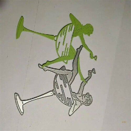 41XB Dancer Metal Cutting Dies DIY Craft Carbon Steel