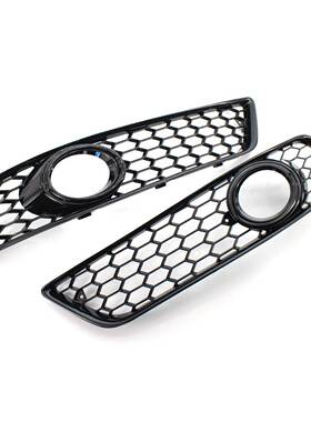 适用于09-13年迪A3P改装透孔保险杠雾灯框下格奥栅8P08网07688P08