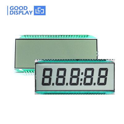 5位8字段码数字显示屏段式液晶屏LCD工业仪表上使用GDC03828C2