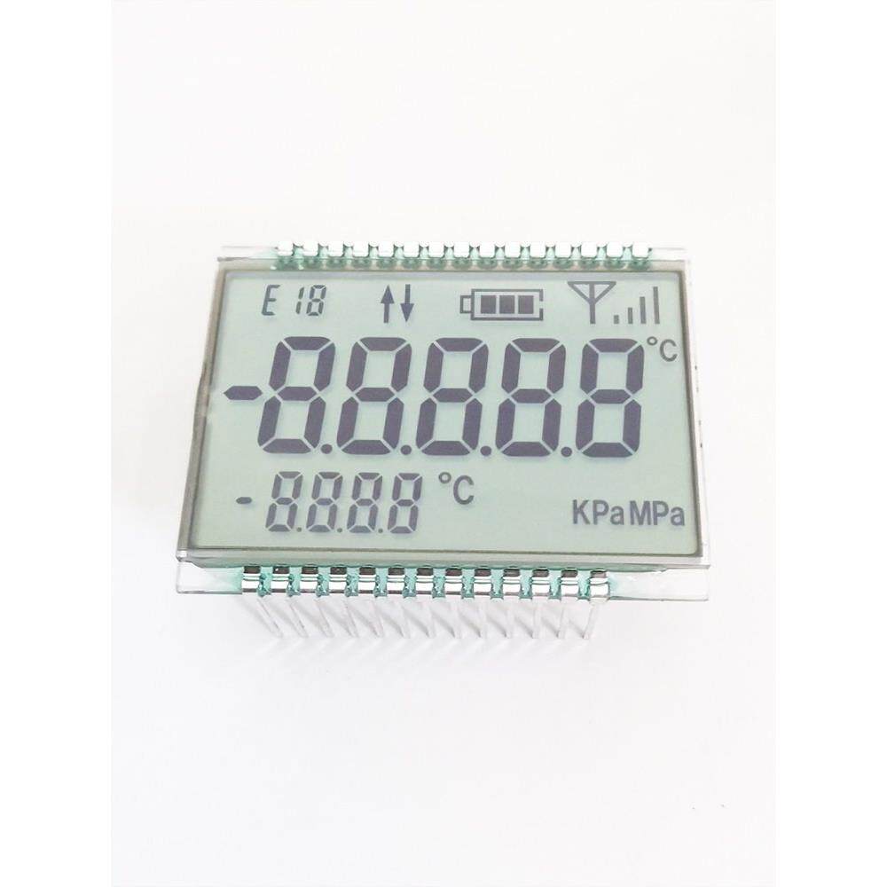 HTN5位8字lcd段式液晶屏温度压力仪表显示屏QYH5622SP10V3B现货
