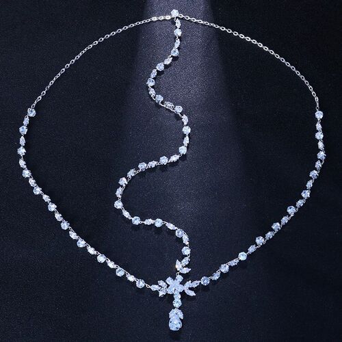 Stonefans Boho Bridal Wedding Head Chain Exquisite Cubic Zir
