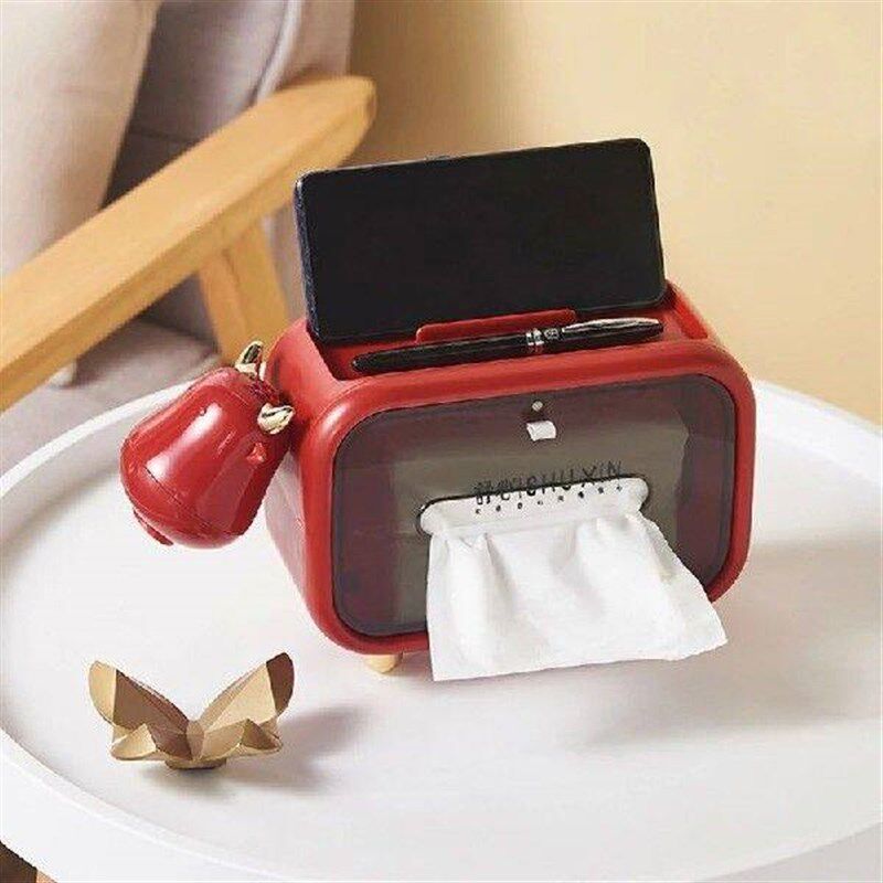 Gifts Cartoon Tissue Boxes for Friends Relatives Families - 实物图