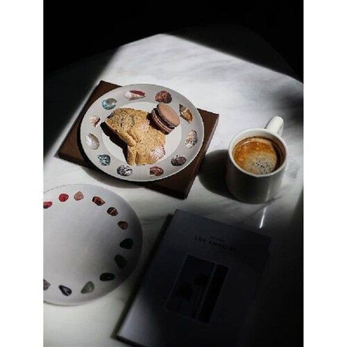 Eco-friendly Bamboo Fiber Dessert Tray, Suitable for