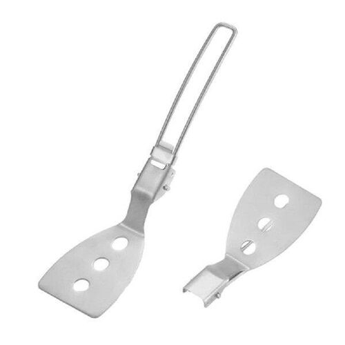 Folding Camping Tableware 304 Stainless Steel Spoon Shovel