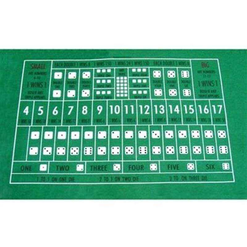 Texas Holdem Poker Table Cover Cloth (Green)90*60cm图片