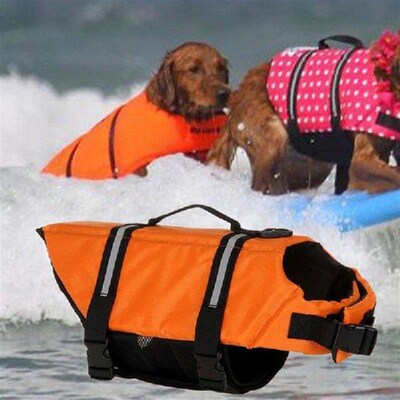 Dog Swim Vest Dog Swim Harness Reflective Breathable