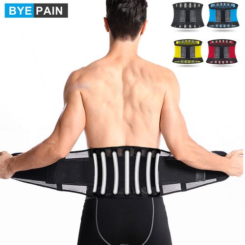 Back Support Lower Back Brace provides Pain Relief - Breatha