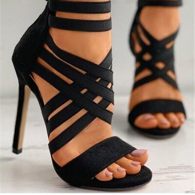 2022 New Summer Womens Shoes Sexy Open Toe Gladiator Shoes