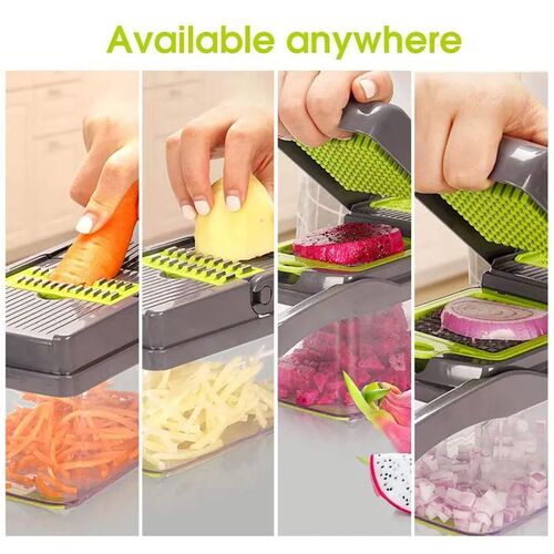 Multifunctional Vegetable Cutter Fruit Slicer Grater Shredde