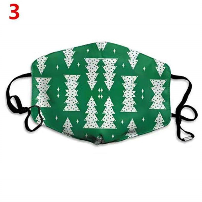 Christmas adults unisex face masks windproof mask party 圣诞图片