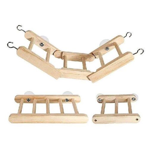 Bird Cage Ladder Folding Climbing Ladder Multi-purpose Beak