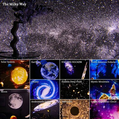 New Globe Galaxy Projection Light HD Full Sky Star Bedroom S