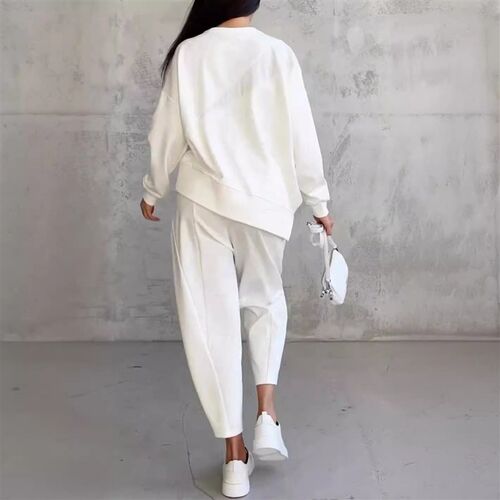 2025 Independent Station Womens Casual Round Neck Loose Irr
