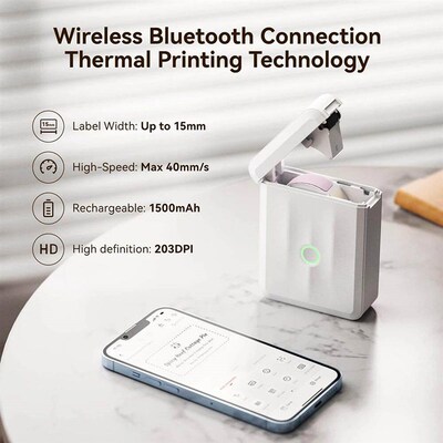 Niimbot D110/D11/H1S Thermal Label Printer Portable Paper Ma