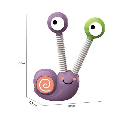 Snail Decompression Telescopic Pop Tubes Fidget Toys Sensory