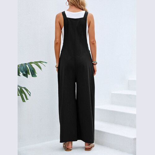 2025  Independent Womens Solid lor Casual Strap Trousers
