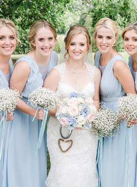 20cm White Gypsophila Artificial Flowers Wedding DIY Bouquet