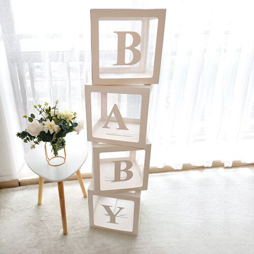 Baby Shower Decorations Box Balloon Balloons Birthday Party