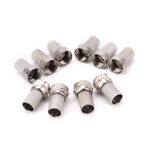New 10 Pcs F Digital Cable Terminal Connector For Cable TV
