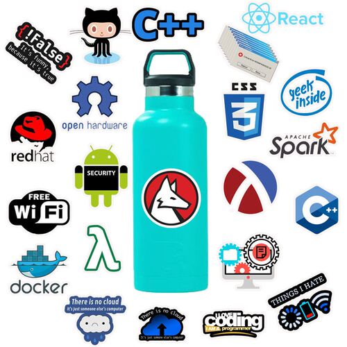10/30/50pcs Programmer Internet Java ers Geek Php Docker Htm