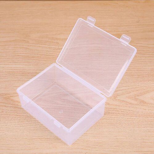 Mini Storage Box Clear Lidded Small Plastic Box For Parts To