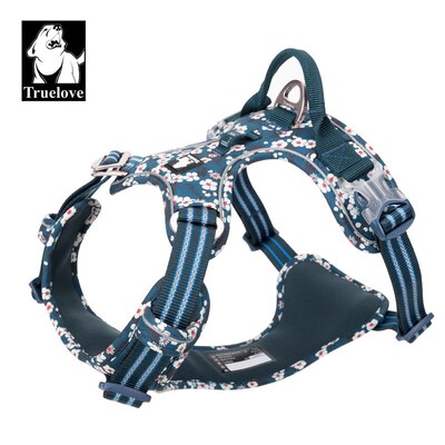 True love Hund Weste Dog Harness Nylon Hund Gurt und Leine S